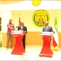 The Foreign Minister of Eritrea visits Hargeisa