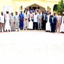 President Behi meets senior judges at his office