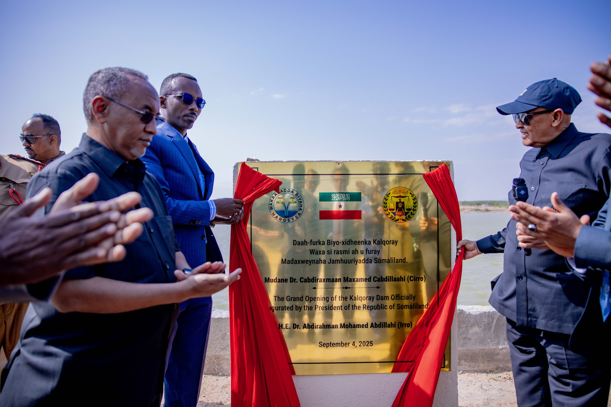 President Abdirahman Irro Inaugurates Landmark Dam in Hargeisa