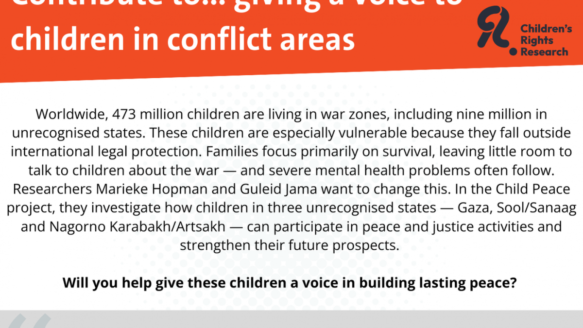 Contribute to giving a voice to war-affected children in Sool and Sanaag
