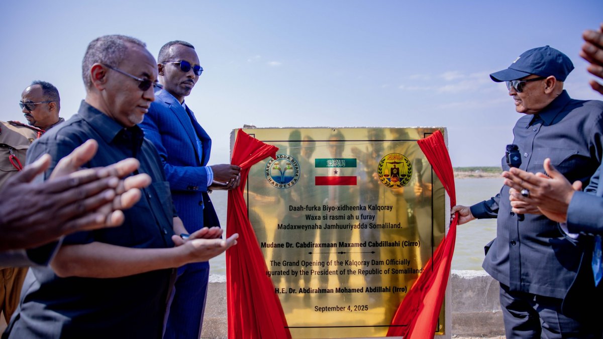 President Abdirahman Irro Inaugurates Landmark Dam in Hargeisa